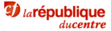 Logo du journal : La République du Centre, pour la revue de presse